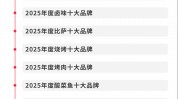 最火小吃加盟店10大品牌300个品牌上榜！“2025中国餐饮品类十大”榜单揭晓