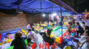 夜市小孩娱乐,孩子们的欢乐时光