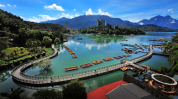 台湾日月潭风景区,宝岛明珠，山水交融的天然画卷